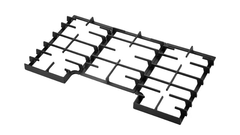 How should the overall process flow of the cast iron platform be arranged